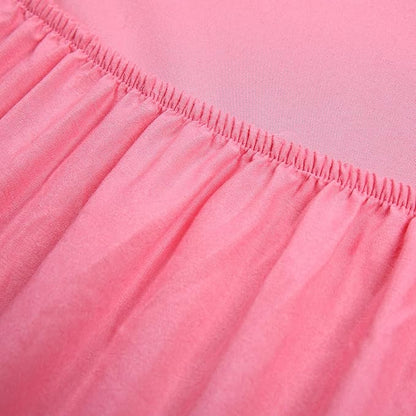 Best Season 4 Piece Bed Sheet Set (Twin XL Size, Peach Pink Color) 1 Flat Sheet,1 Fitted Sheet and 2 Pillow Cases,Brushed Microfiber Sheets Set,Deep Pockets,Extra Soft & Fade Resistant