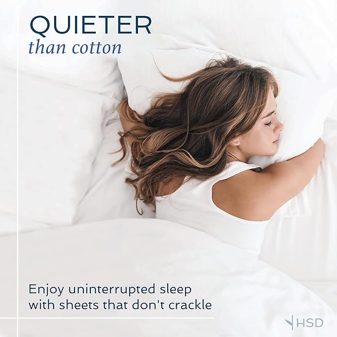Hotel Sheets Direct 3 Piece King Size Duvet Cover Set, 100% Viscose Derived from Bamboo Comforter Cover with 1 Pillow Sham, Moisture-Wicking & Silky Texture, Cooling, Breathable, Easy Care, Navy Blue