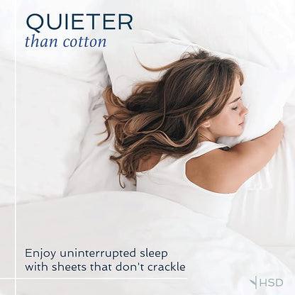 Hotel Sheets Direct Duvet Cover Bed Linen Set, 2 -Piece Set, Sand, Twin XL