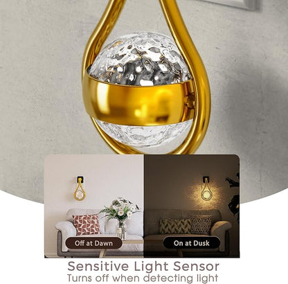 Briignite LED Night Lights Plug into Wall, 330° Rotating Night Light with Dusk to Dawn Sensor, 0-100LM Dimmable Nightlight Adjustable Brightness, 3000K Warm White for Hallway, Bedroom, Stairway