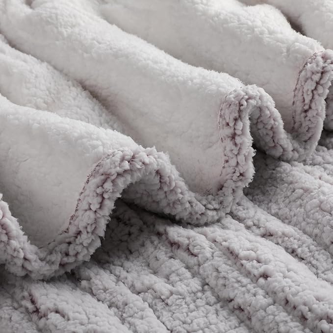 Electric Heated Blanket 72"x84" Full Size Sherpa Fleece - 4 Heat Settings & 10H Auto Shut Off for Safe Overnight Use, Fast Heating, Machine Washable for Bed, Couch, Office - Light Pink