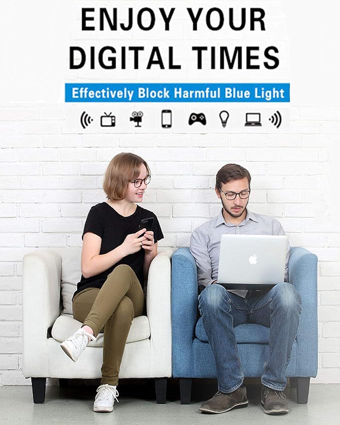 LifeArt Alloy Semi-Rimless Reading Glasses,Blue Light Blocking Glasses, Anti Eyestrain, Computer Gaming Glasses, TV Glasses for Women Men, Anti Glare (Red, +1.75 Magnification)