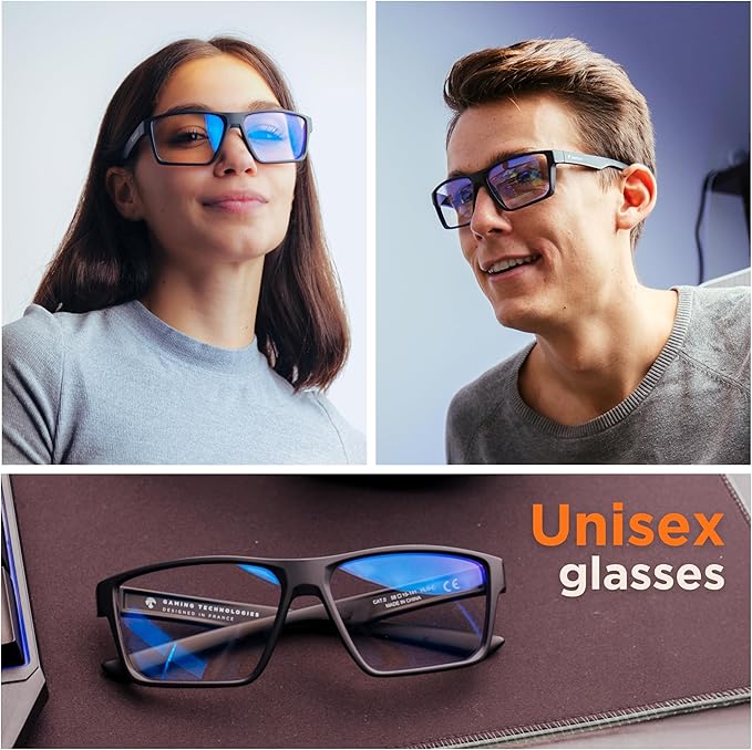 Horus X • Blue Light Glasses Men Women | Blue Light Blocking Glasses for Screen Anti-Fatigue Eye Migraine | Gaming Glasses V3