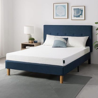Zinus 6 Inch Queen Cooling Essential Memory Foam Mattress [NewVersion], Fiberglass Free, Medium Feel, Breathable Cooling Layers, Certified Safe Materials