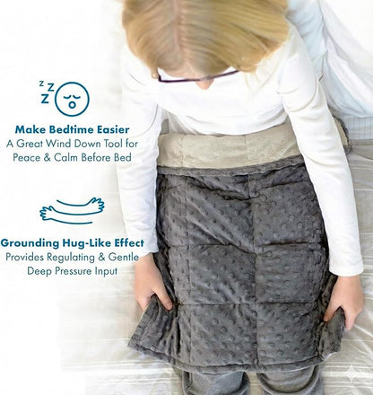Harkla Weighted Lap Pad for Kids (Gray)