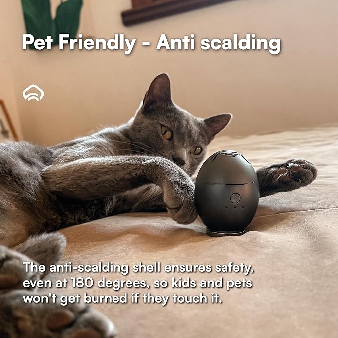 Orbby Aroma Diffuser for Home : Waterless, Cordless Electric Scent Air Freshener for Room, Office, Car, Automatic Timer, Portable Difusor de Aromas, No Pellets
