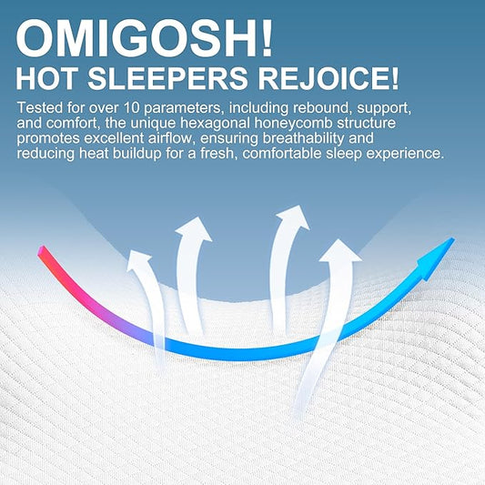 Knee Pillow for Side Sleepers,Leg Pillows for Sciatica,Knees,HIPS,Joints Between Legs,Back Pain Relief When Side Sleeping Spine Alignment Support for Knee Surgery Recovery,Removable Strap