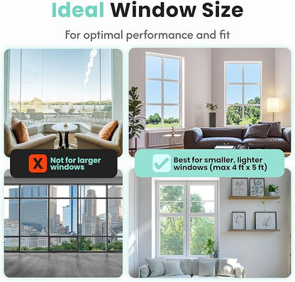 Aura Roller Smart Shade Driver, Remote Control & WiFi Dongle | Automate Existing Blinds | Beaded Window Shade Compatible Up to 4x5ft | Rechargeable Battery | Set Schedules | Hands Free Voice Control