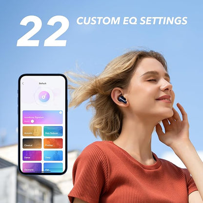 Soundcore by Anker Life P2 Mini True Wireless Earbuds, Bluetooth 5.2, 10mm Drivers for Big Bass, Custom EQ, 32H Playtime, Fast Charging, Comfortable, Tiny Size for Daily Use, Commute, Work