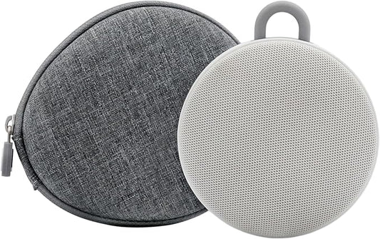 Yogasleep Hushh 2 & Crush Resistant Travel Case, (2 Piece Set) Portable Sound Machine with Backlit Buttons & Night Light, Travel Case with Double Zipper Provides Protection from Scratches & Water