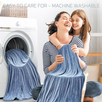 Degrees of Comfort Cooling Blanket King Absorbs Heat to Keep Body Cool for Hot Sleepers,Soft, Breathable and Lightweight Summer Cold Blankets for Bed 108“ x 90”