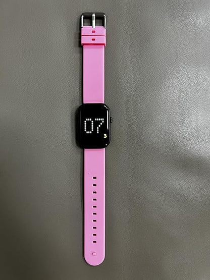 Rechargeable Vibrating Alarm Watch Silent Pill Reminder Wristband Wake Up Watch - with 8 Personalised Message Reminder