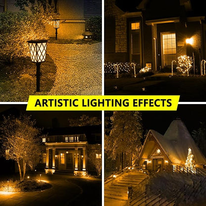 4 Pack A19 LED Orange Light Bulbs,120V E26 Halloween Orange LED Lights 9W Replace up to 100W, Dimmable Colored Light Bulbs for Porch, Home Lighting, Party Decoration, Holiday Lighting