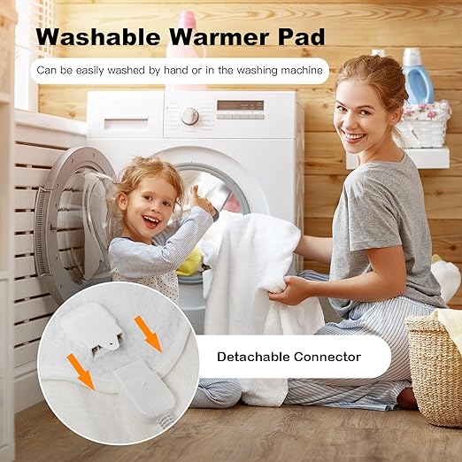 GORELAX Massage Table Warmer Heating Pad, 71¡± X 31¡± Deluxe Fleece Spa Massage Bed Warmer with 5 Heating Levels & 8H Timer, 12 Ft Cord Electric Heated Blanket, Overheat Protection, Machine Washable