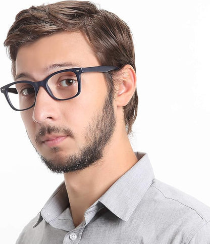 LifeArt Blue Light Blocking Glasses Anti Eyestrain Computer Reading Glasses Gaming GlassesTV Glasses Women and Men Anti Glare