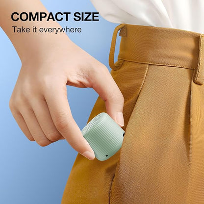 White Noise Machine Baby Portable Sound Machine,LEICEX Travel Sound Machine,15 Non-Looping Sound Timer and Memory Play, Mini White Noise Machine for Sleeping Office Travel （Mint）