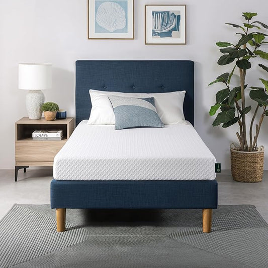 ZINUS 6 Inch Twin Cooling Essential Memory Foam Mattress [NewVersion], Fiberglass Free, Medium Feel, Breathable Cooling Layers, Certified Safe Materials
