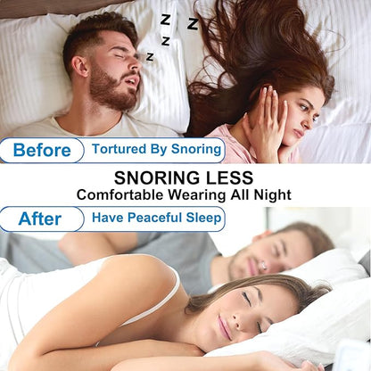 Nasal Dilators for Sleeping & Breathing - 4 Pack Anti Snoring Nose Clip to Improve Airflow & Snoring - Nose Opener Anti Snoring Devices for Men and Woman