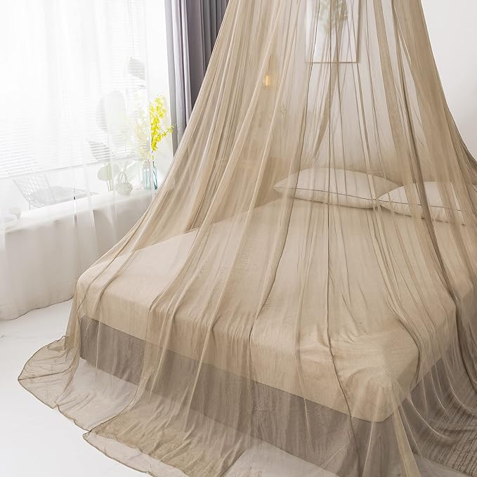 RF/EMF Coated Mesh Radiation Protection Canopy Faraday Shielding Tent (Queen Size 23.62x98.43x472.44 inches(Thin))