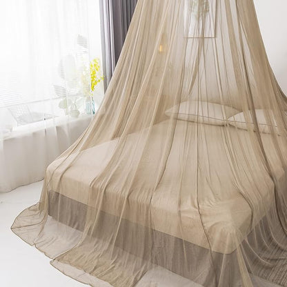 RF/EMF Coated Mesh Radiation Protection Canopy Faraday Shielding Tent (Queen Size 23.62x98.43x472.44 inches(Thin))
