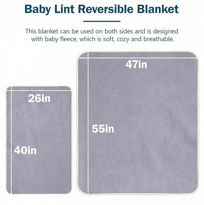 Faraday Blanket 26x40 Inch, Protection Cotton Blanket for Bed, Couch, Pregnancy and Babies