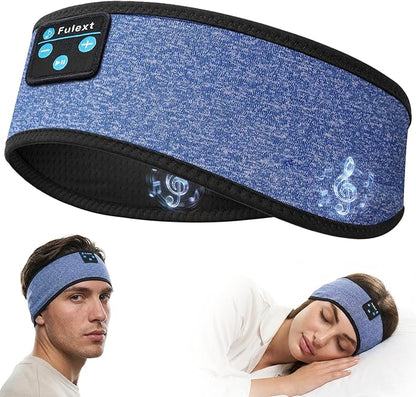 Sleep Headphones Headband Bluetooth 5.4 - Comfortable Wireless Headphones with Ultra-Thin HD Speakers for Travel, Yoga, Running, Insomnia Relief