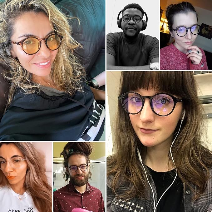 J+S Blue Light Reading Glasses for Women Men | 3 in 1 Readers Block Harmful Blue-Light 100% UVA UVB | 1.0+ to 3.0+ Diopter