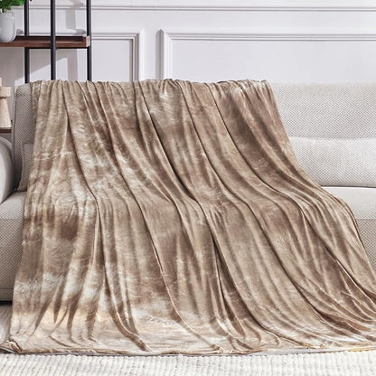 Guohaoi Cooling Blanket (90"x90"Queen Size) for Hot Sleepers and Night Sweats,Decortive Tie Dye,Arc-Chill Q-Max >0.5 Cool Fiber,Ultra Cold Breathable,Comfortable,Keep Cool,Hypo-Allergenic,All-Season