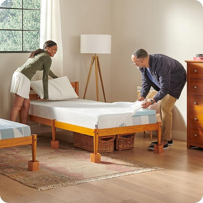 Sealy Dreamlife 2” Gel Memory Foam Twin XL Mattress Topper with Cooling Cover, SealyComfort Gel Foam, SealyCool Stretch Knit Cover with Corner Straps