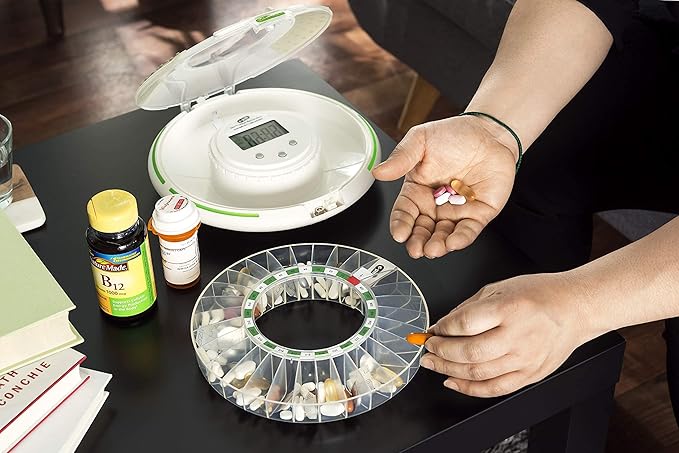 Extra Medication Tray for e-Pill MedSmart Voice Pill Dispenser – Includes Cover