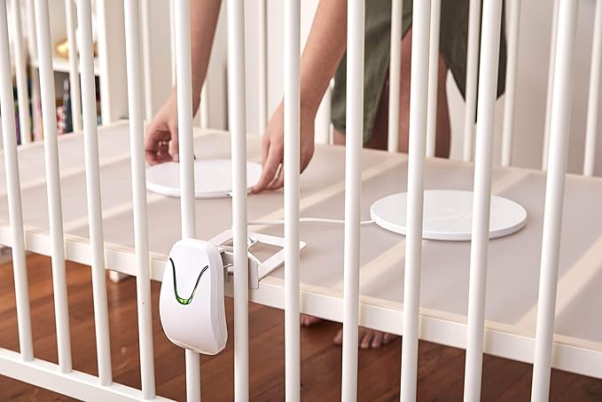 Babysense True Sleep Duo - HD Video & Movement Baby Monitor - HD Bundle Pack - HD Split Screen 5" Video Monitor with Two PTZ Cameras & Babysense 7 Under-The-Mattress Baby Movement Monitor - 2 in 1