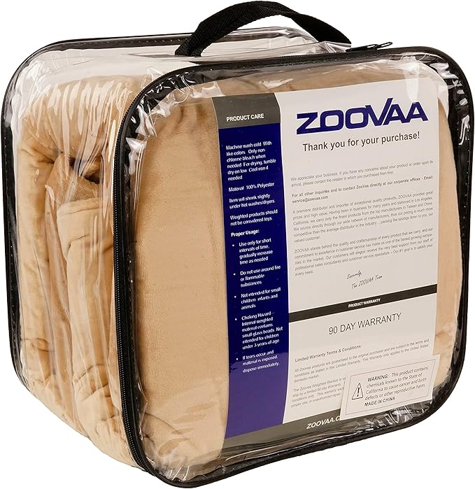 Weighted Blankets, Minky Heavy Blankets for Adults, Fleece Throw Blanket for Anxiety, Cozy Soft Washable Quilt for Couch and Bed