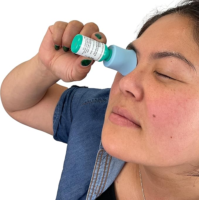 e-Pill TimeCap Eye Drop Reminder & Guide | Aid for Precise Eyedrop Application (Guide Only)
