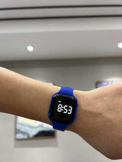 Vibrating Alarm Watch Water Resistant Wake Up Wristband Silent Medical Reminder Watch - with Timer and 15 Daily Alarms