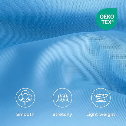 EASELAND Queen Tencel Cooling Comforter for Hot Sleepers - Double-Sided Lightweight and Breathable Fabric for Night Sweats - All Season Cooling Blanket Machine Washable（90x90in, Blue）