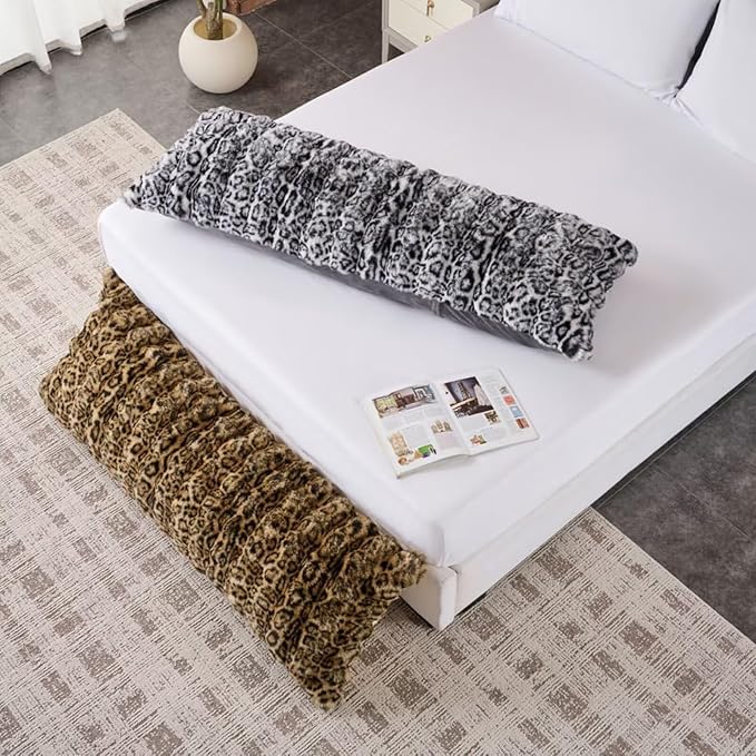 Full Body Pillow 20x54 Inch,Memory Foam Pregnancy Pillow for Side Sleepers,Orthopedic Back Support Maternity Pillow for Women (with Removable Cover)-Sage Green Grid Print