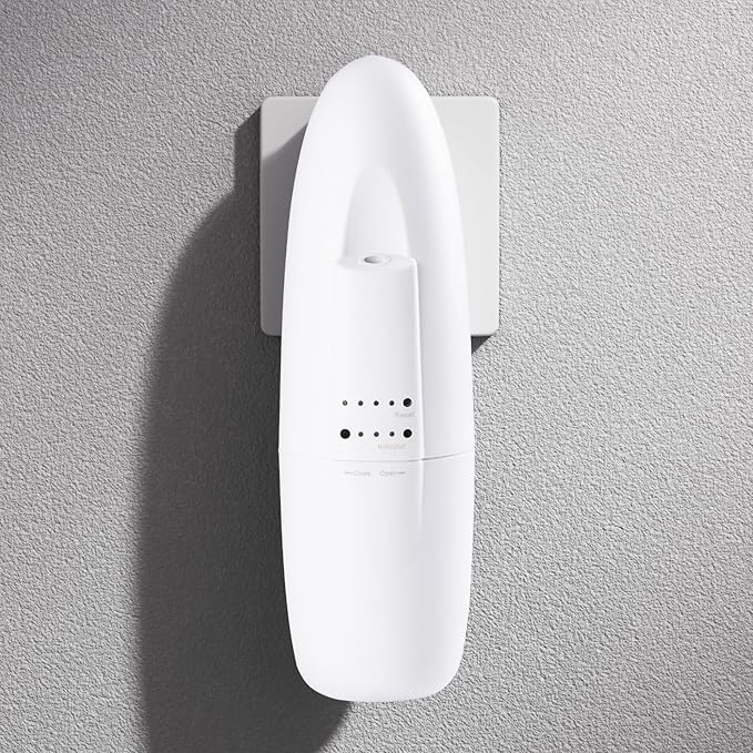 Smart Waterless Aromatherapy Essential Oil Diffuser, Scent Air Machine with Cold-Air Diffusion Tech. Portable Scent Diffuser Plug-in Wall-up to 1000 Sq.Ft Coverage for Large Room, Home,Office