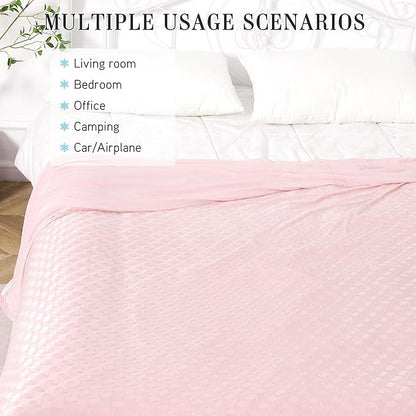 AmyHomie Cooling Blanket,Summer Blankets with Double Sided Cold Effect, Arc-Chill Q-Max>0.5 Cool Fiber, Breathable Lightweight Blankets for Hot Sleepers Night Sweats
