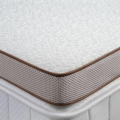 BedStory 4 Inch Gel Memory Foam Mattress Topper Queen Size - Pressure Relief Bed Toppers with Washable Cover and High Density Foam, CertiPUR-US Certified Comfort