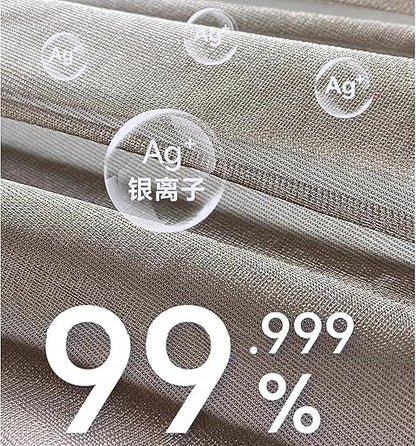 100% Silver Fiber EMF Shielding Bed Canopy,for RF/LF Blocking/Shielding Protect The Body from Radiation Injury,Silver-60 * 250 * 1200cm