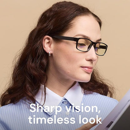 Gaoye 1.25 Professional Reading Glasses for All Day - Computer Readers with Blue Light Protection - Value Pack