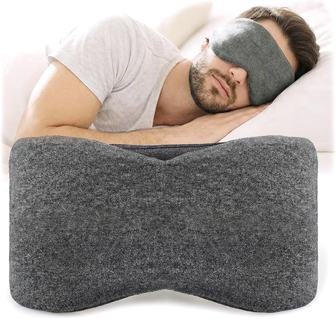 Sleep Mask for Women Men,Soft Zero Pressure Modal Material Eye Mask for Sleeping Blindfold,Blackout Full Eye Covers with Adjustable Velcro Strap for Side Sleeper Night Sleeping, Travel Essentials
