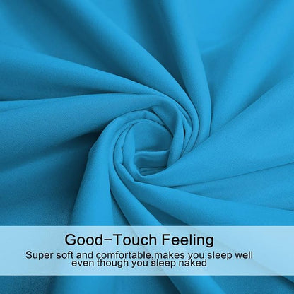 Best Season 1800 Thread Count Microfiber Fade Resistant Bed Sheet Set(1 Flat Sheet,1 Fitted Sheet and 1 Pillow Cases), Twin, Dark Teal