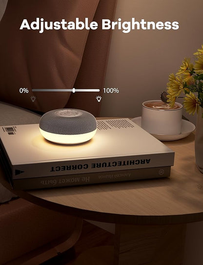 Portable Sound Machine, Long Battery with Loud Bluetooth Speaker, 39 Special Soothing Sounds, White Noise Sound Machine for Sleeping