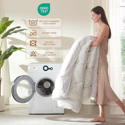 100% Waterproof Twin Size Mattress Topper,Thick Pillow Top Mattress Pad,Up to 21 Inch Deep Pocket,Soft Breathable Mattress Pad for Back Pain, Protector Cover(White)