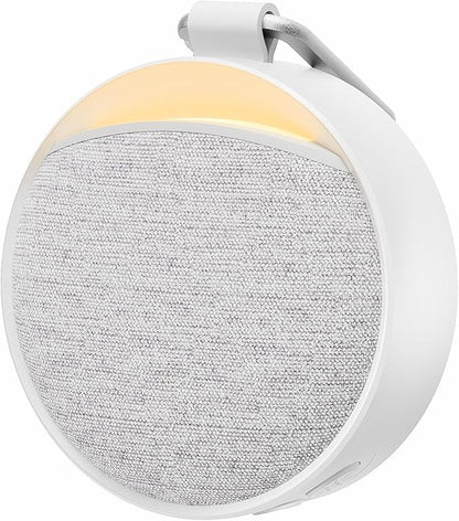 Hotmoon Portable White Noise Sound Machine 12 Soothing Sounds | Omini SE | 8 Night Light Colors | 4 Timers | Powerful Battery | Memory Function | for Home, Travel, Nursery Gift for New Mom & Baby