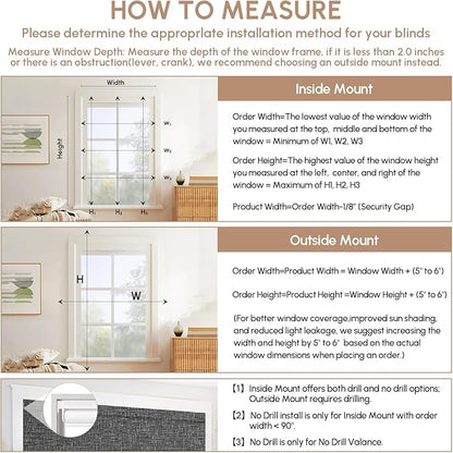 Kincmo No Drill Motorized Blinds with Remote, 100% Blackout Roller Shades for Windows, Custom Electric Blinds Compatible with Alexa, Apple Homekit, Google Home (100% Blackout Classic Dark Grey)