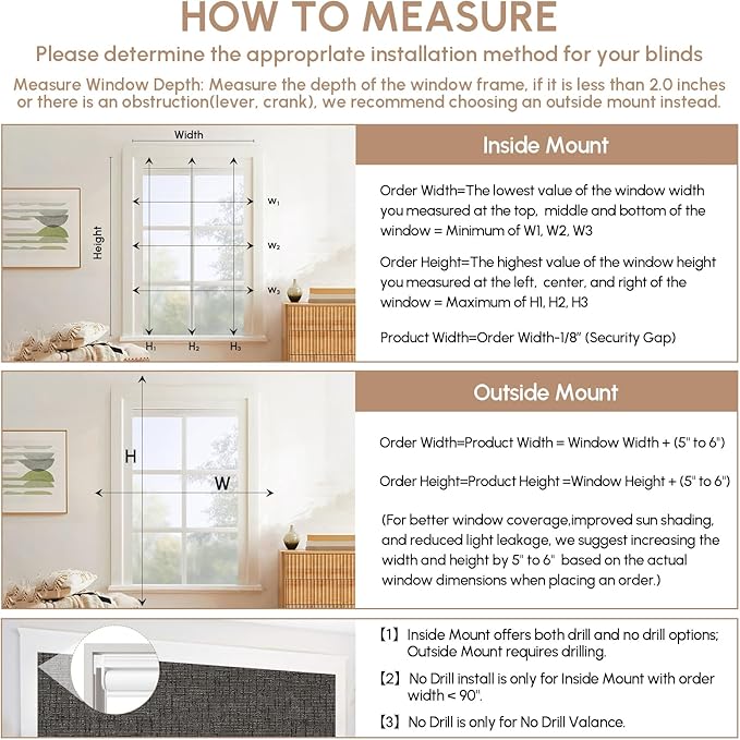 Kincmo No Drill Motorized Blinds with Remote, 100% Blackout Roller Shades for Windows, Custom Electric Blinds Compatible with Alexa, Apple Homekit, Google Home (100% Blackout Classic Shadow)