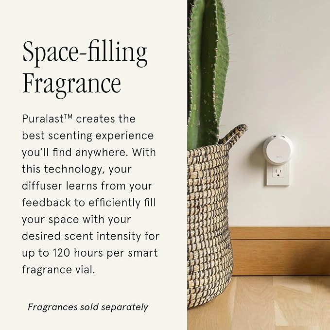 Pura 4 Smart Fragrance Diffuser - Adjustable Home Diffuser with LED Light & Automatic Vial Detection - Wi-Fi Device for Personalized Home Scenting Experience - 2025 Version