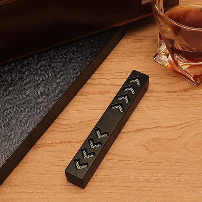 TISFA Cigar Humidifier, Cigar humidor humidifiers, Black Cuboid Humidor Humidifier (S)